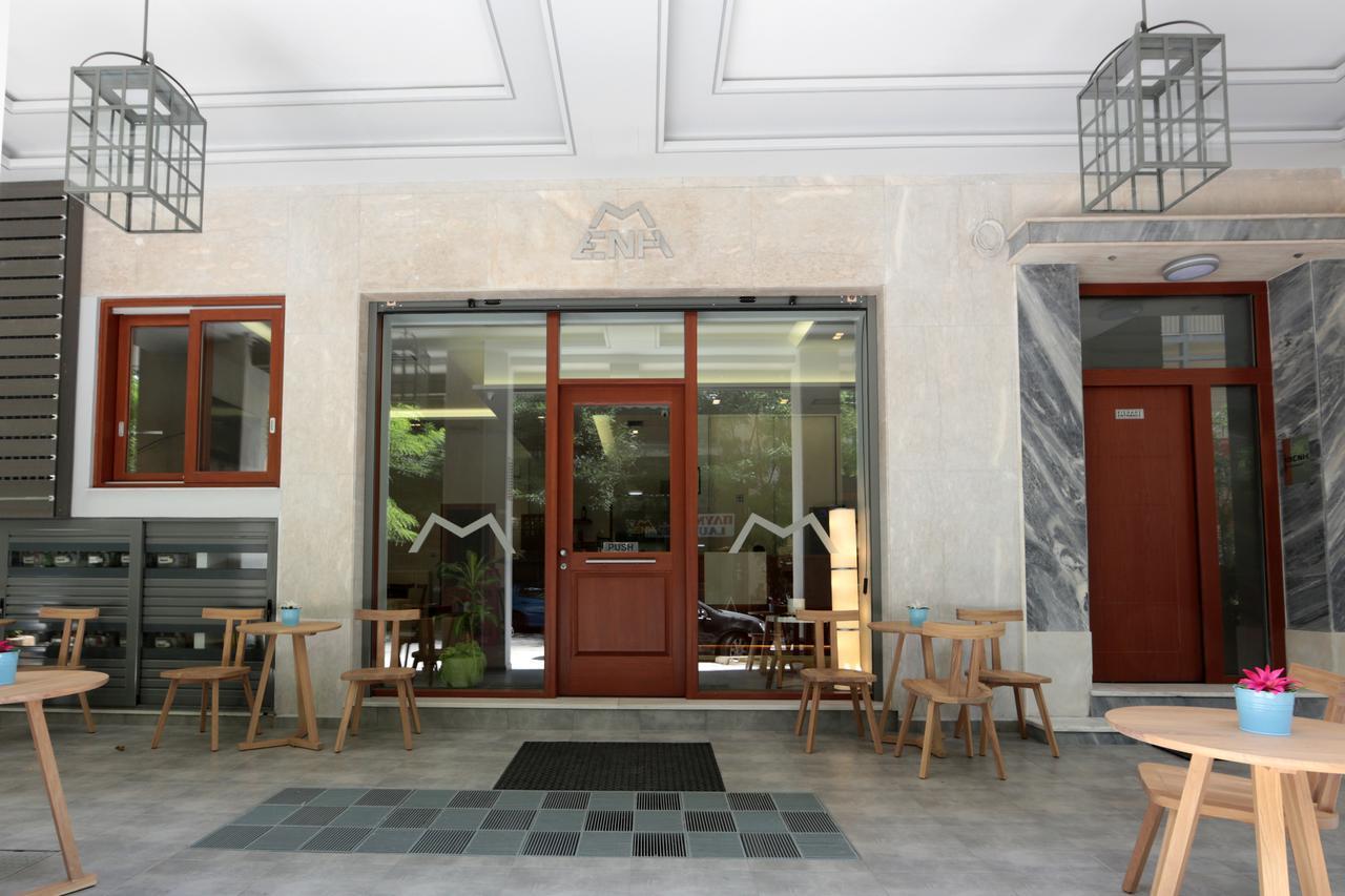 Meni Apartments Atenas Exterior foto