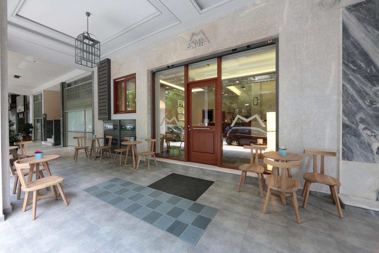 Meni Apartments Atenas Exterior foto